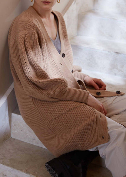 Evan Puff Sleeve Cardigan