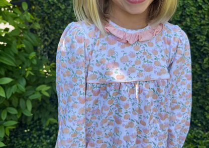 Love, George - Girl's Long Sleeve Knit Pumpkin Dress - Rack Hunt