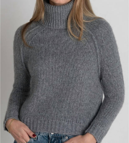Stitchy Turtleneck Sweater