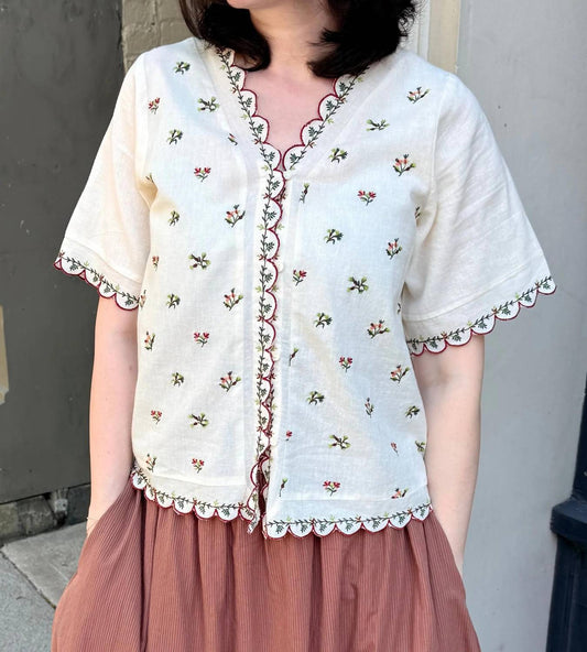 Calypso Short Sleeve Top