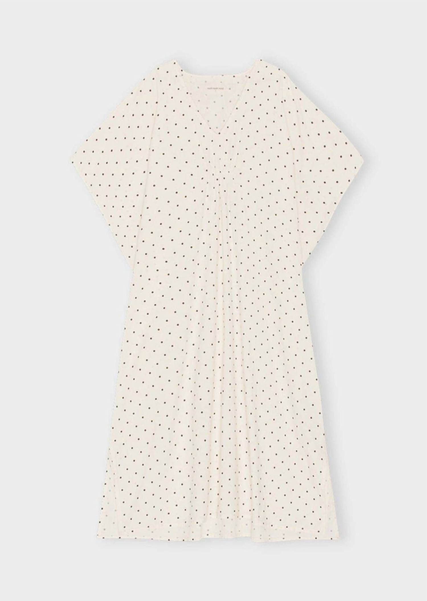 moshi moshi mind - Black Dotted Kaftan - Rack Hunt -