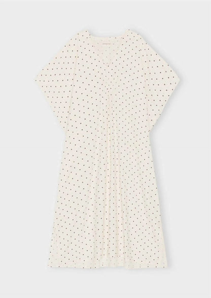 moshi moshi mind - Black Dotted Kaftan - Rack Hunt
