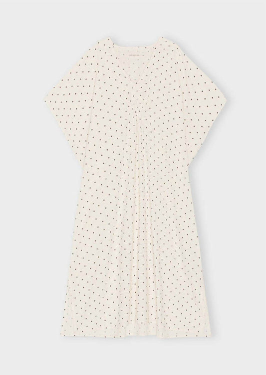 moshi moshi mind - Black Dotted Kaftan - Rack Hunt -