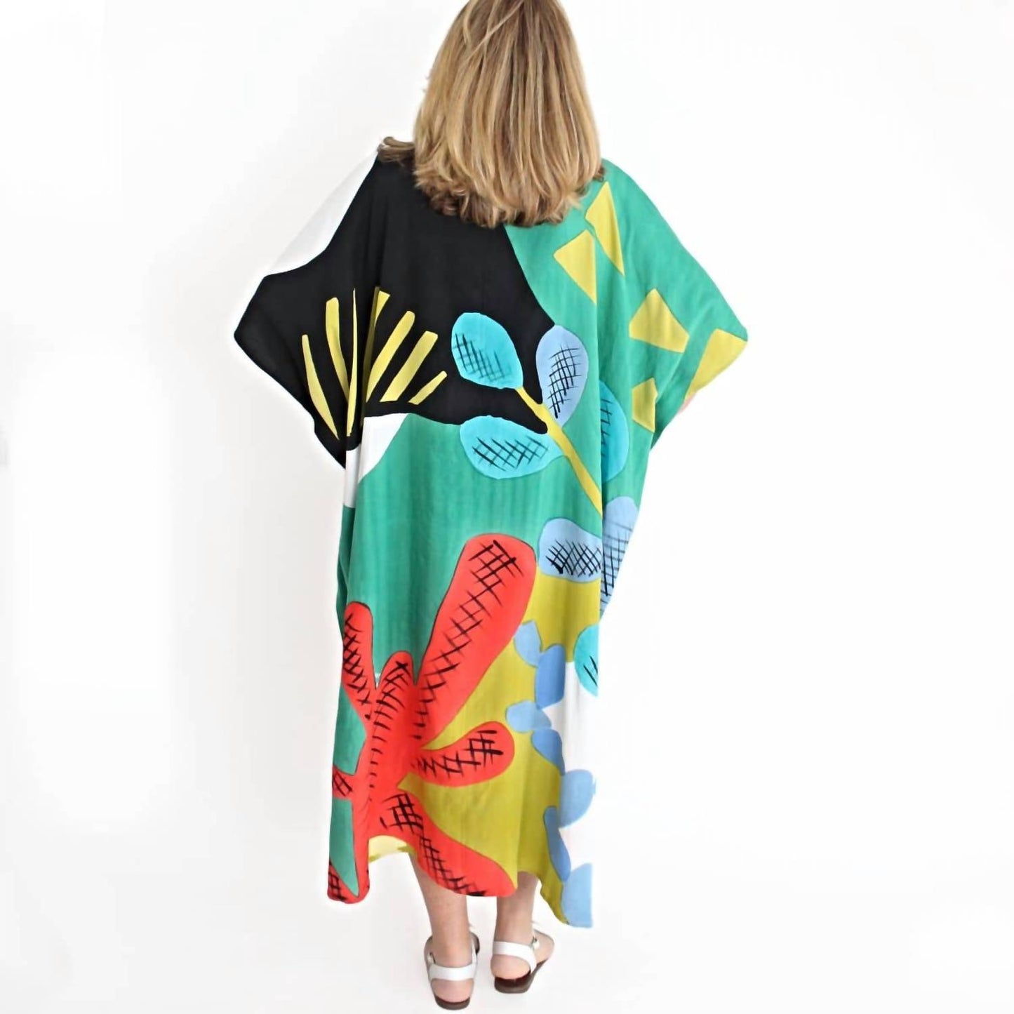 Bali Forest Kaftan Dress
