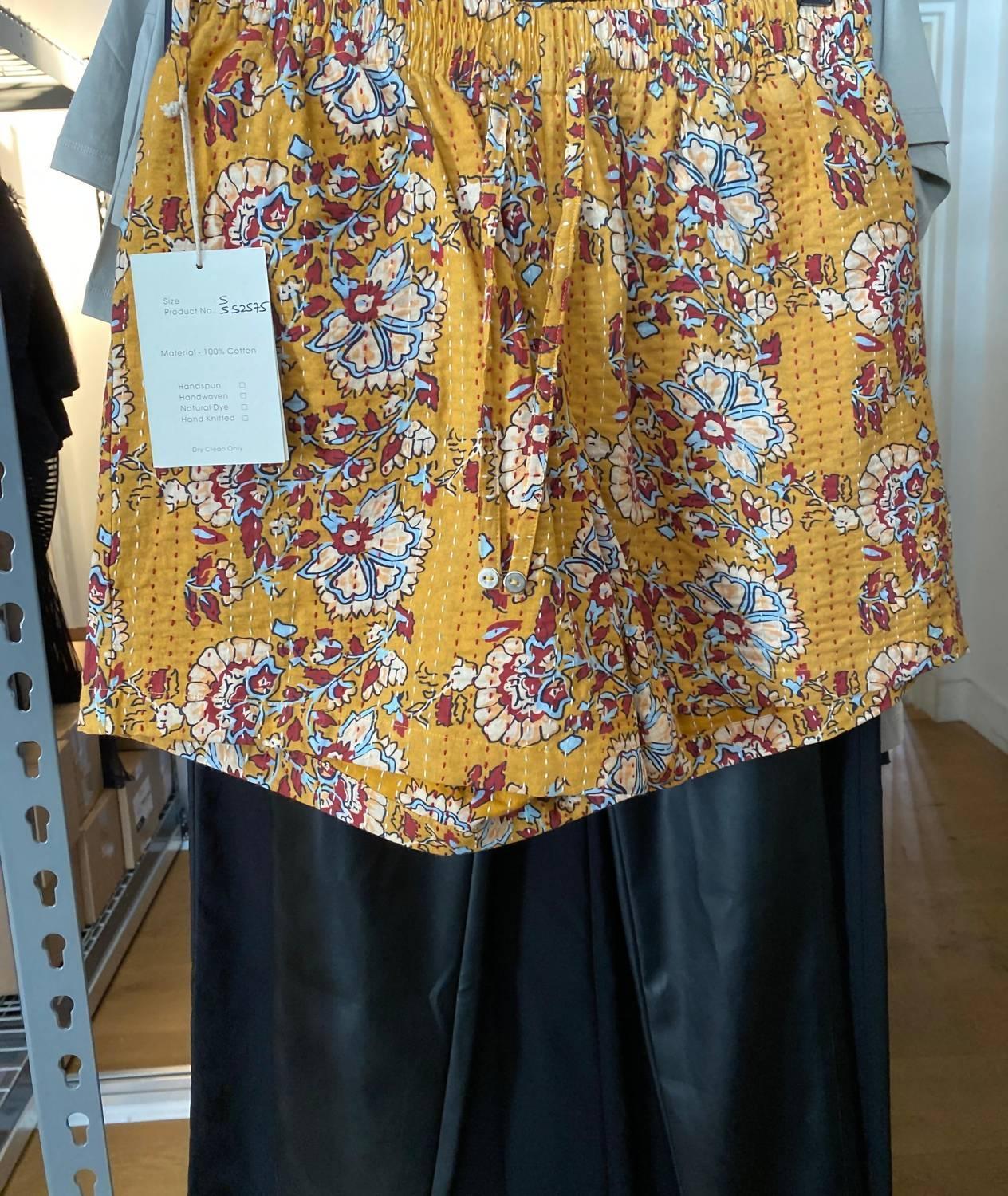 Harago - Women's Kantha Quilted Shorts - Rack Hunt