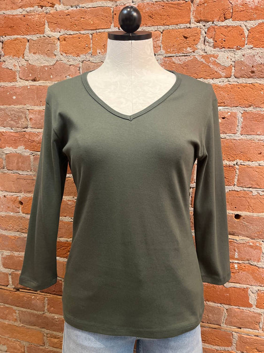Women's V-neck T-shirt