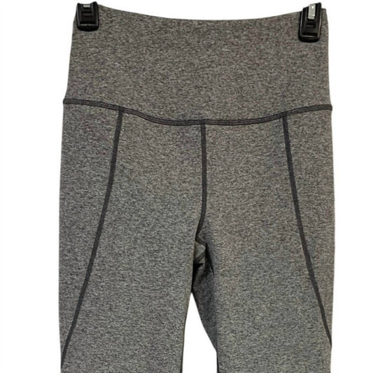 Women's Crossover Long Athletic Workout Pants with Pockets