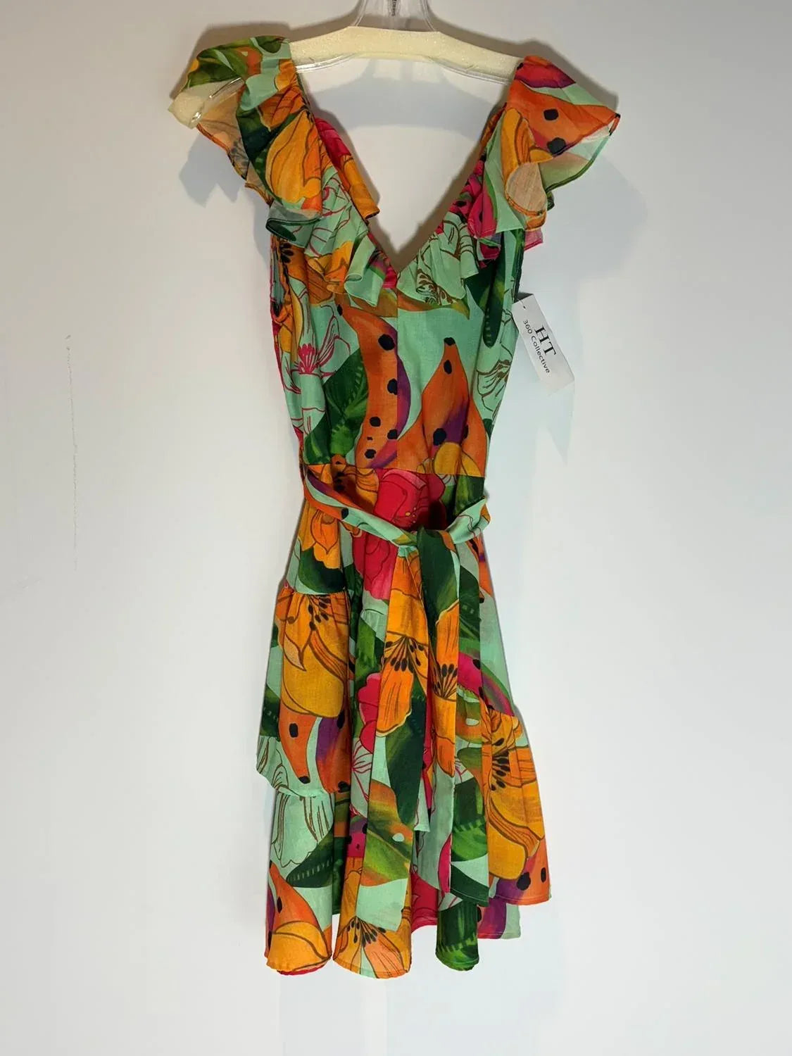 HT360 Collective - Women's Ruffle Mini Dress - Rack Hunt