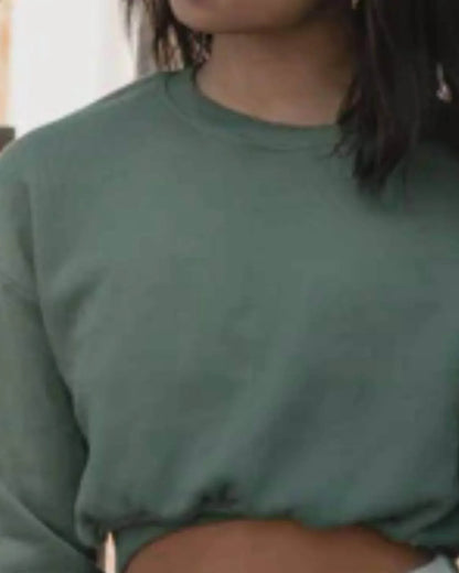 Kaveah - Girls' Fleece Cropped Pullover - Rack Hunt