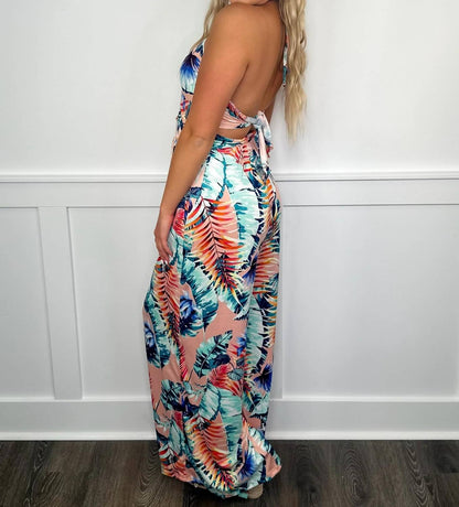 I Said It All Wide Leg Jumpsuit