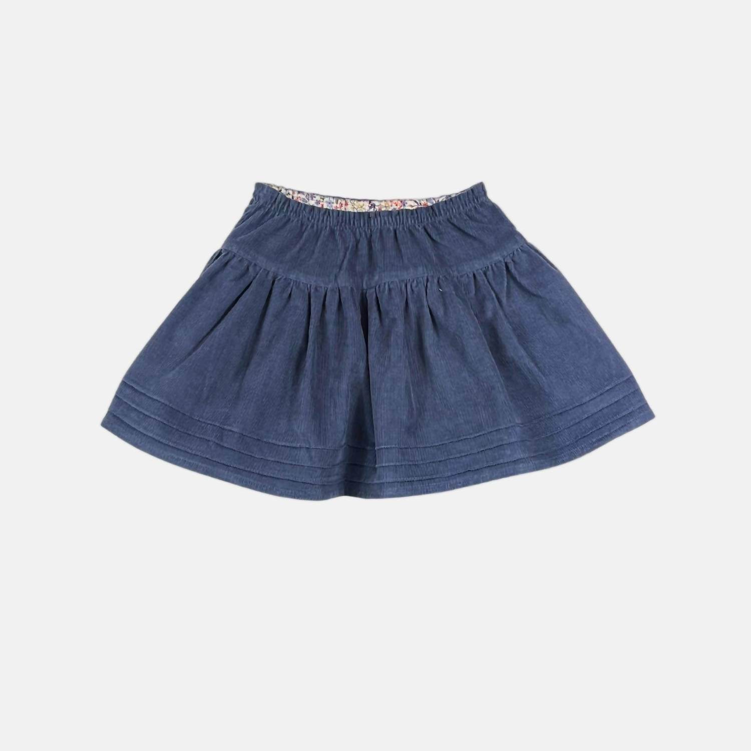 Marie Puce - Pull-on Corduroy Skirt - Rack Hunt