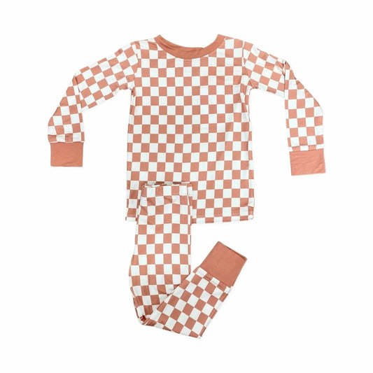 Boys Long Sleeve Two Piece Pajama Set