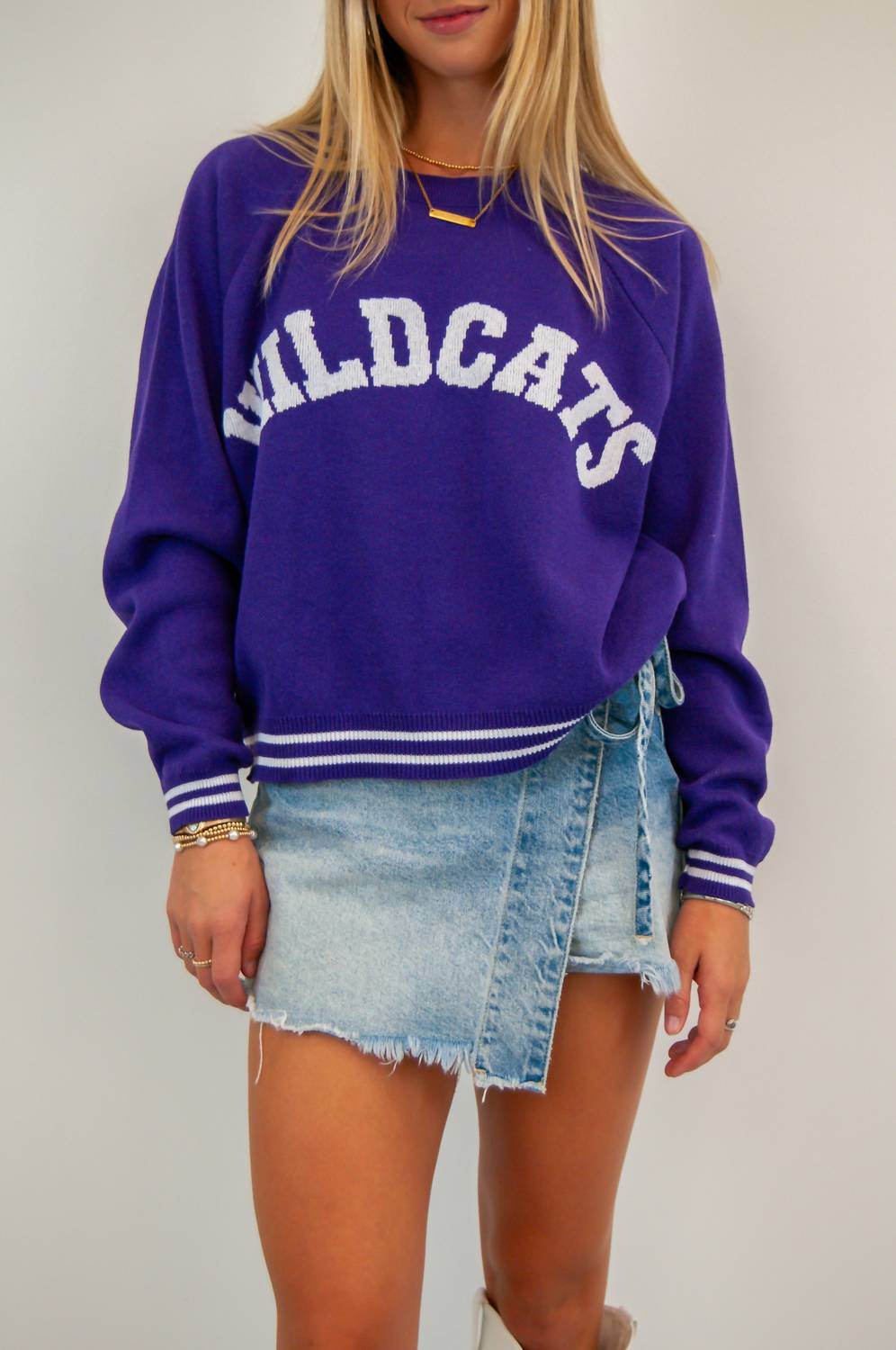 Town Pride - Wildcats Raglan Sweater - Rack Hunt