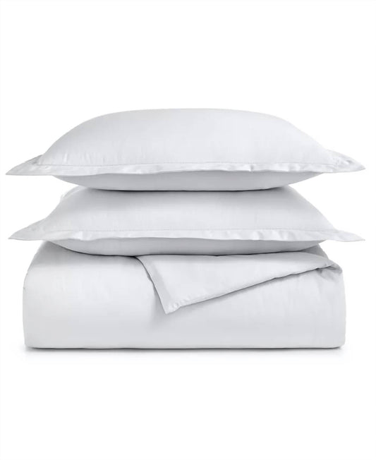 550-thread Count Cotton Duvet Cover 2-piecs E Set Twin