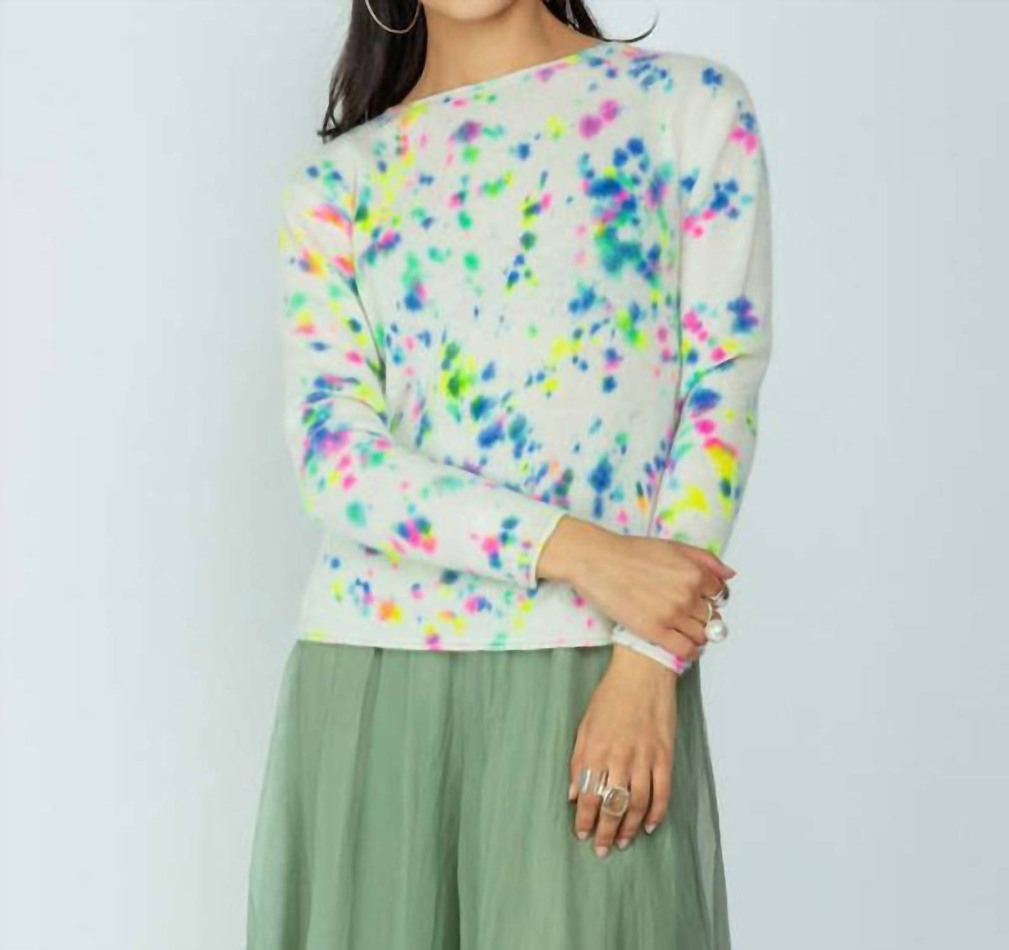 Long Sleeve Cashmere Sweater