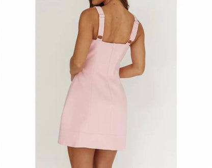 Sleeveless Shift Mini Dress