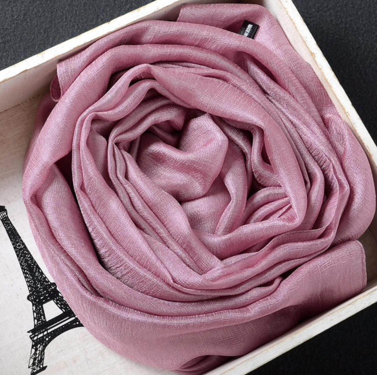 Reine Krief - Crinkle Silk Scarf - Rack Hunt -