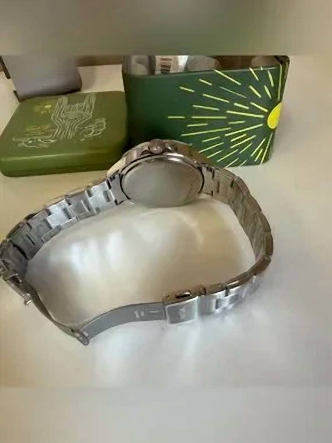 Men's Stainless Steel Bracelet Watch