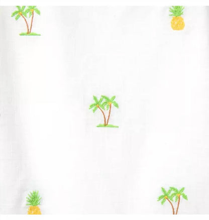 Baby Pineapple Palm Knot Overall