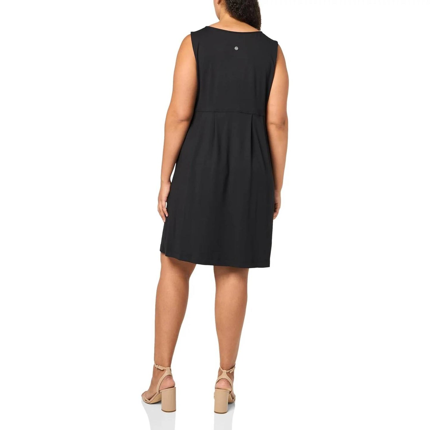 Aster Crossover Faux Wrap Mini Dress - Plus
