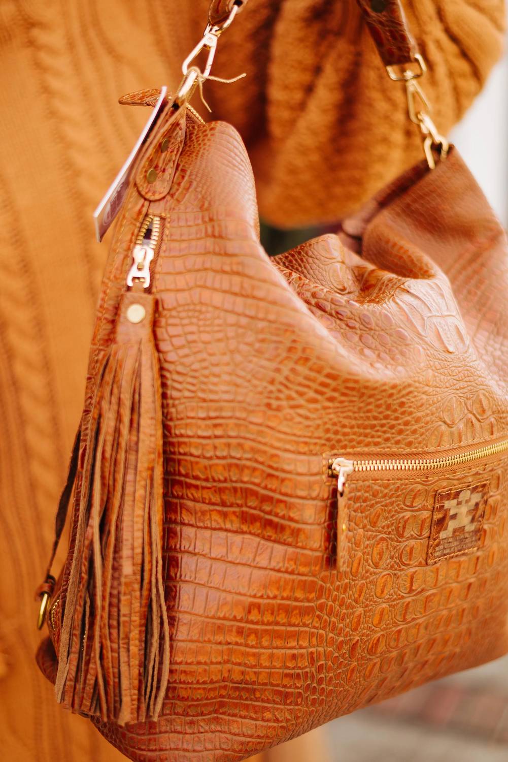 Marta Croco Large Cross Body Handbag