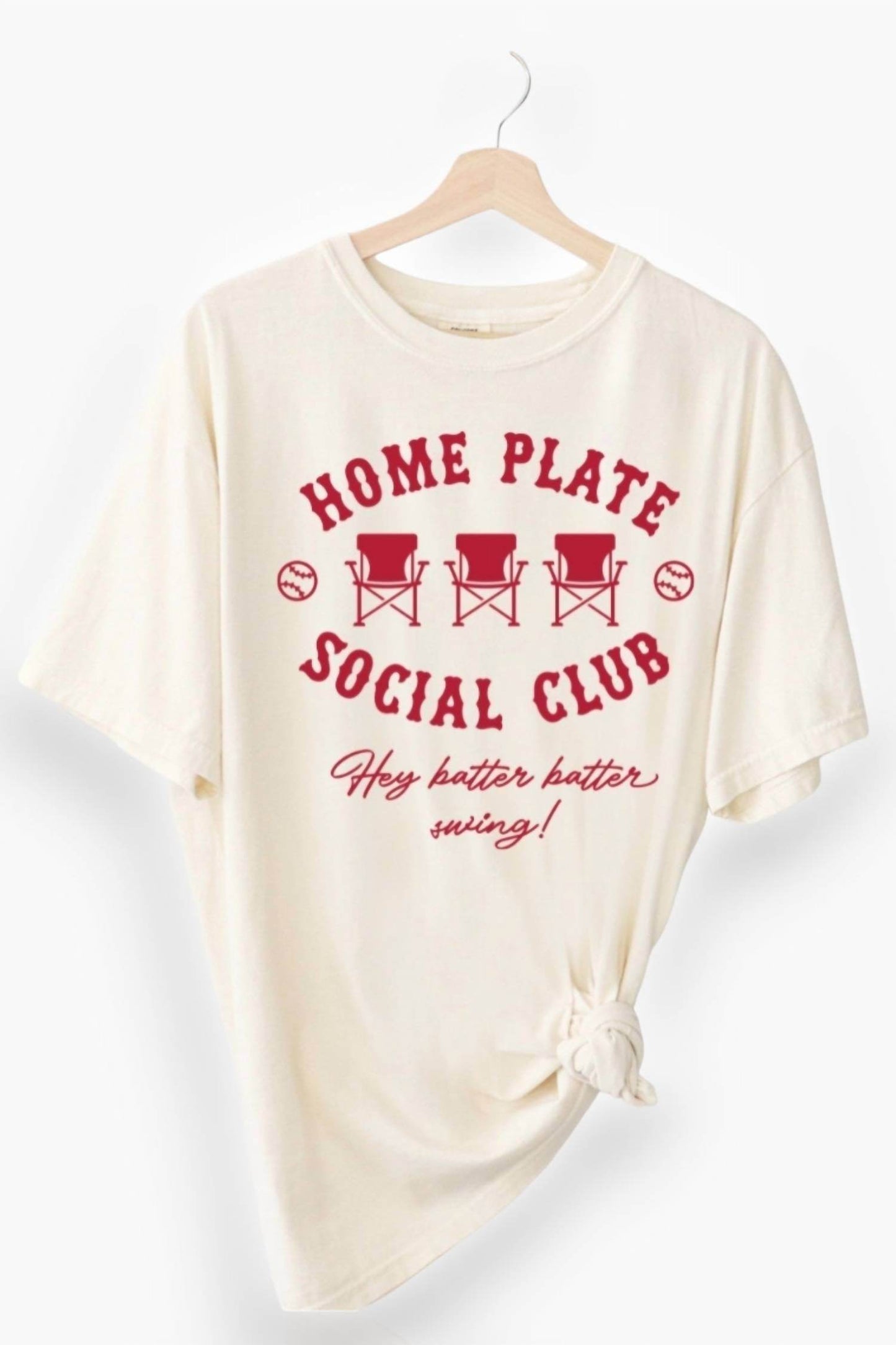 The Babe Co. - Home Plate Social Club Tee - Rack Hunt