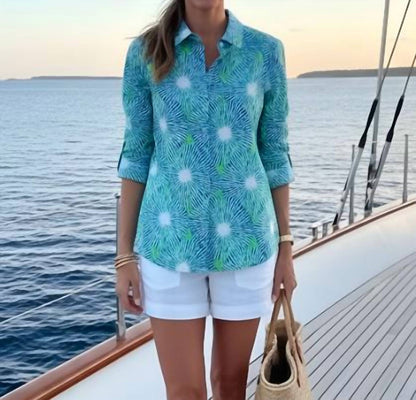 Nancy Three Quarter Sleeve Shirt