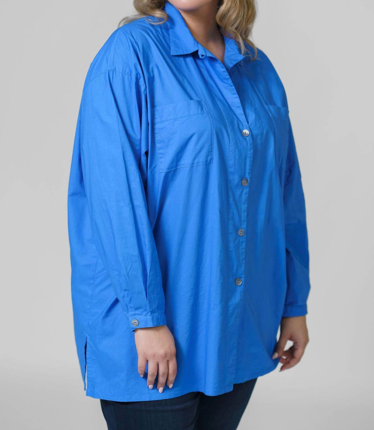 BITTE KAI RAND - CORE COTTON SHIRT - Plus Size - Rack Hunt -