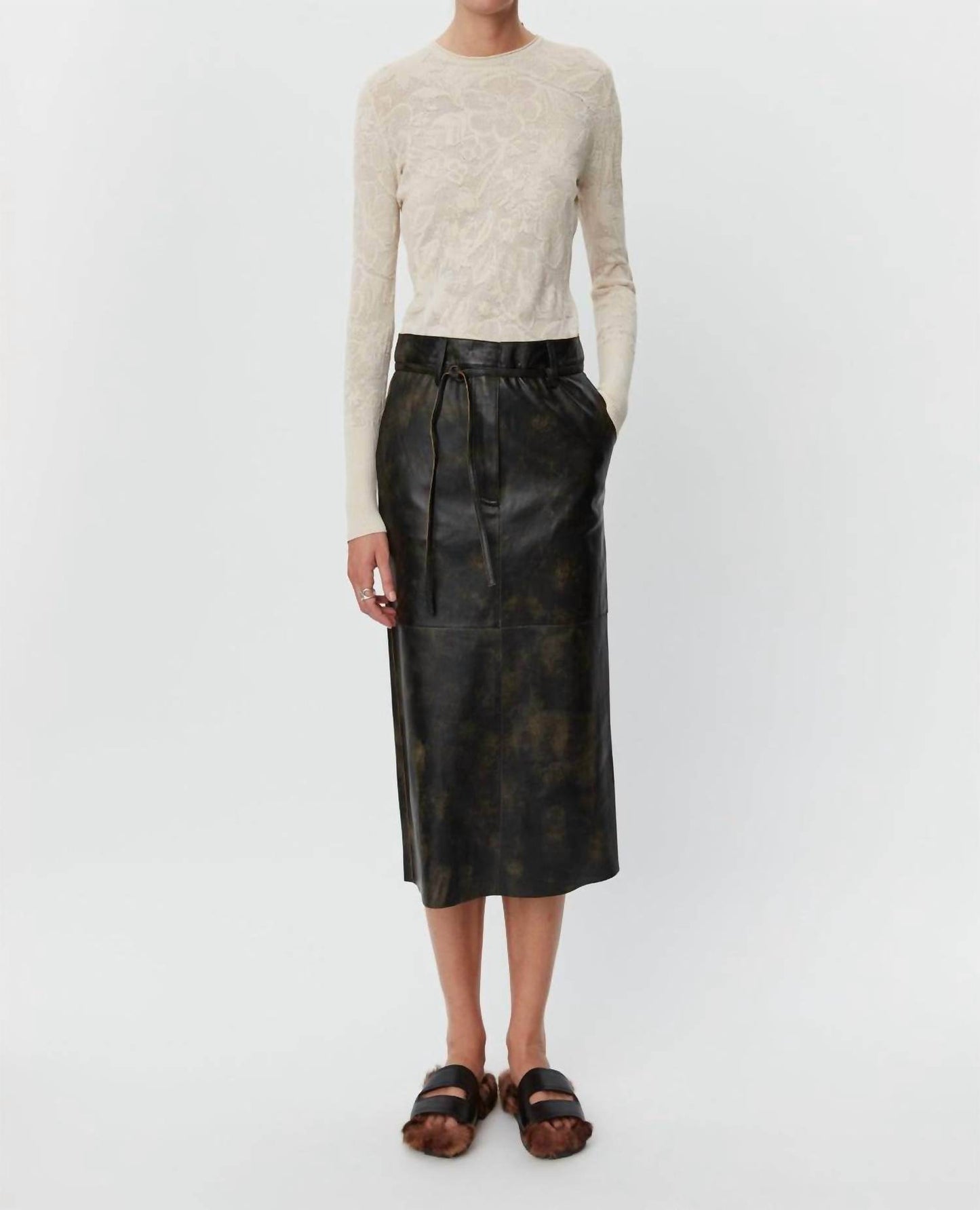 DAY Birger - Lulu Leather Skirt - Rack Hunt