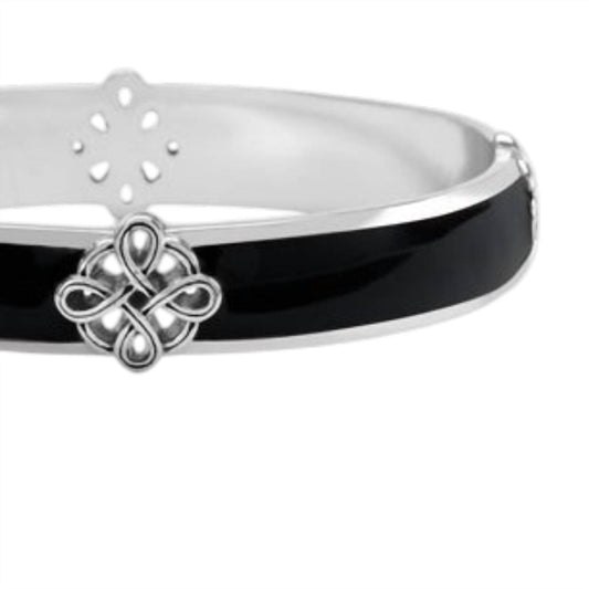 Women's Interlok Noir Bangle