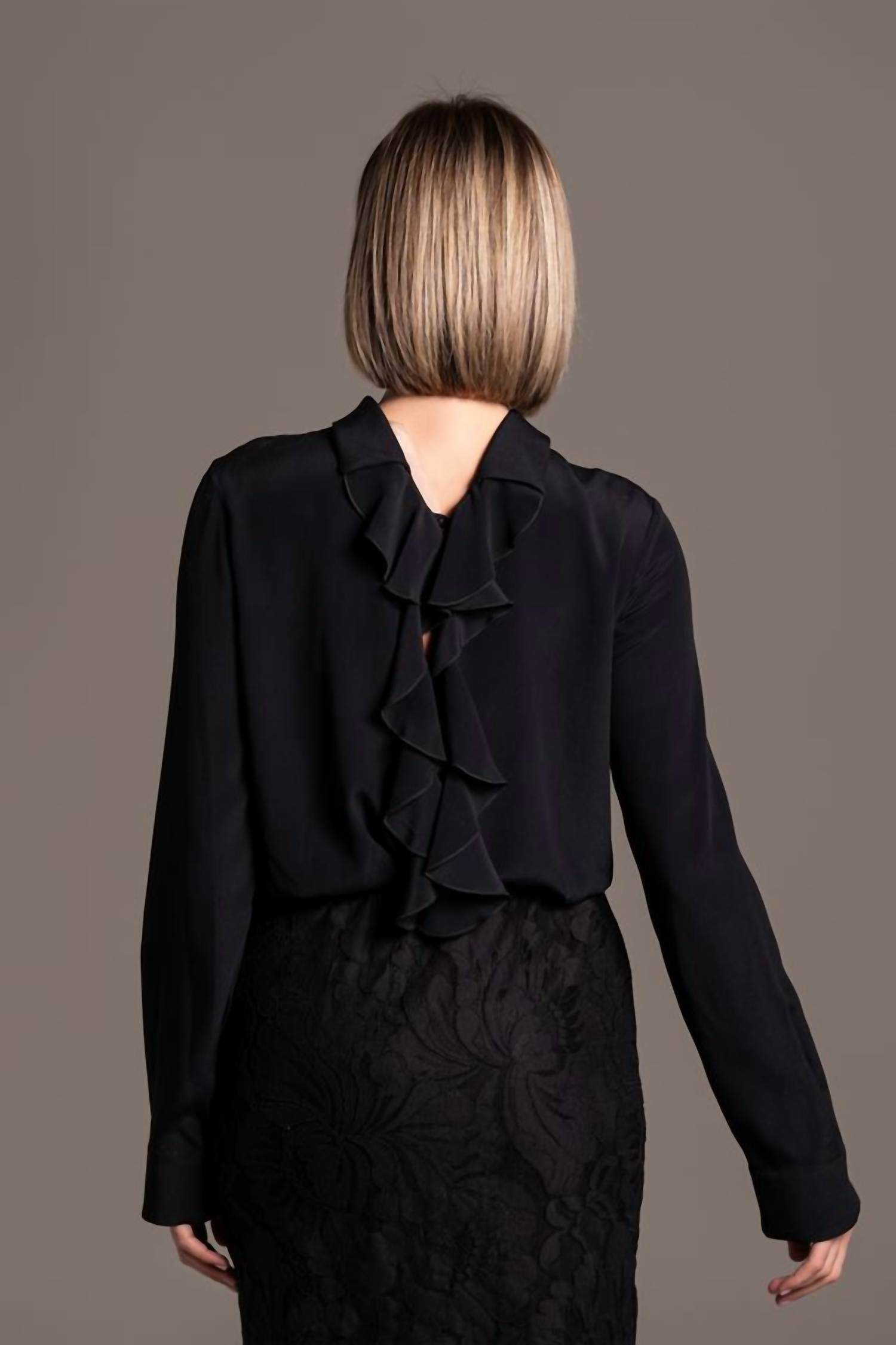N°21 - Ruffle Back Blouse - Rack Hunt -