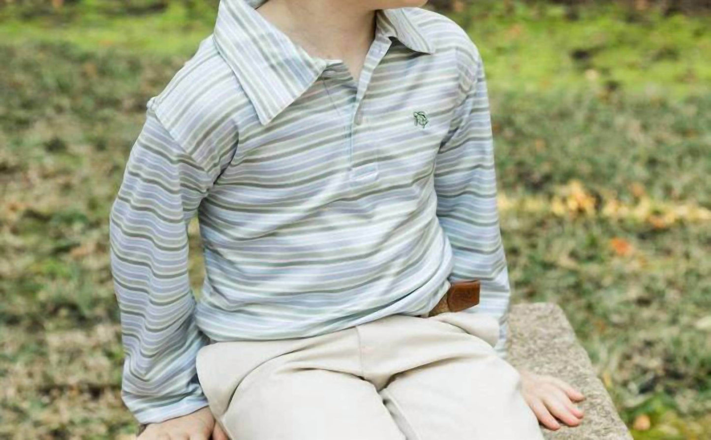 Bailey Boys - Harry Long Sleeve Performance Polo Shirt - Rack Hunt -