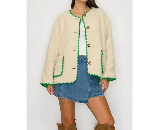 Love Wednesday - Clover Button Down Jacket - Rack Hunt