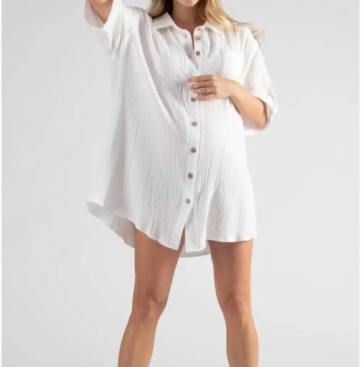 Bertille Maternity And Nursing Beach Dress