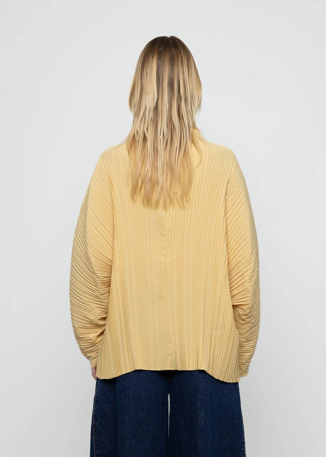 Women's Sculpted Pleated Blouse
