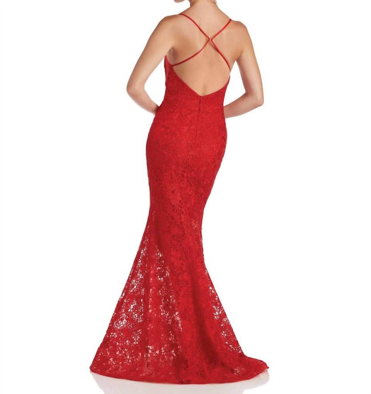 Morrell Maxie - V-neck Side Panel Dress - Rack Hunt -