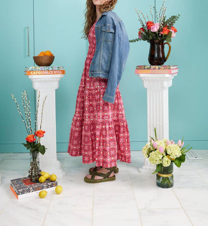 BROOKS AVENUE - Poppy Deep V Maxi Dress - Rack Hunt