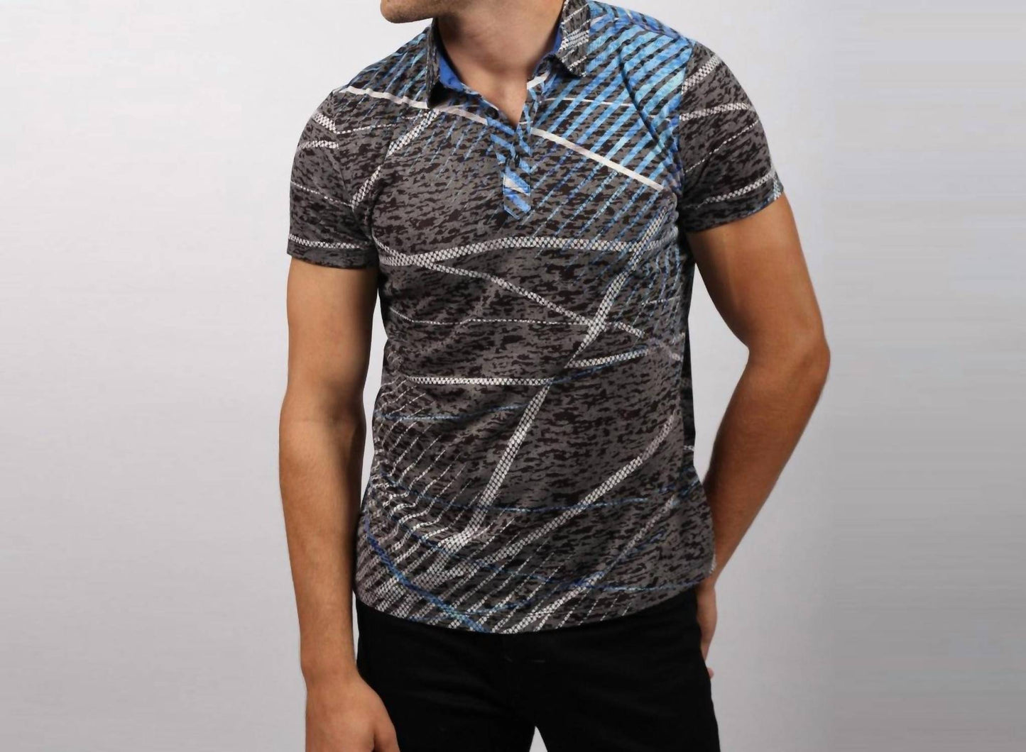 Print Polo Shirt