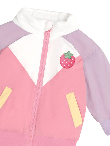 Strawberry Windbreaker Jacket