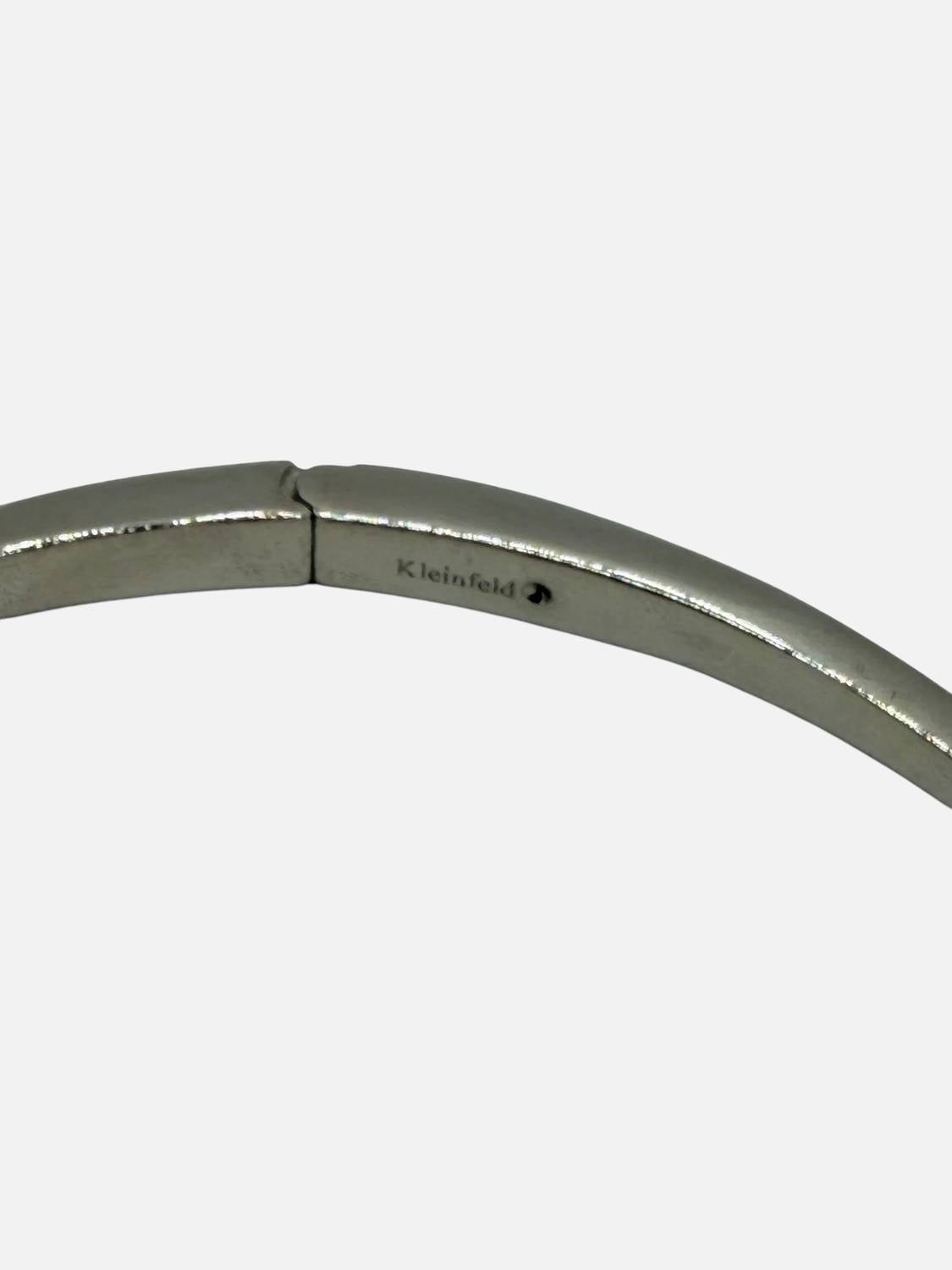 Women's Stone Pave Hinged Collar Necklace