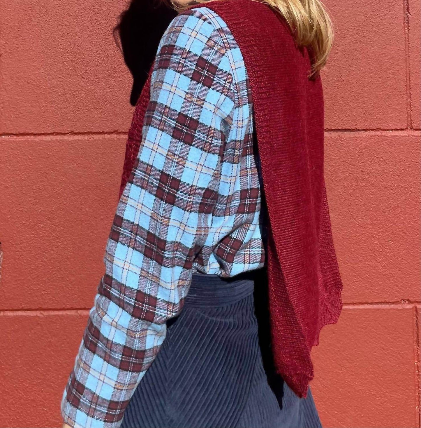 Rose Velvet - Patrice Baby Alpaca Dickie Sweater - Rack Hunt -