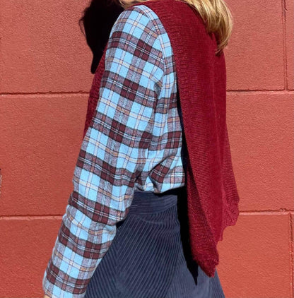 Rose Velvet - Patrice Baby Alpaca Dickie Sweater - Rack Hunt