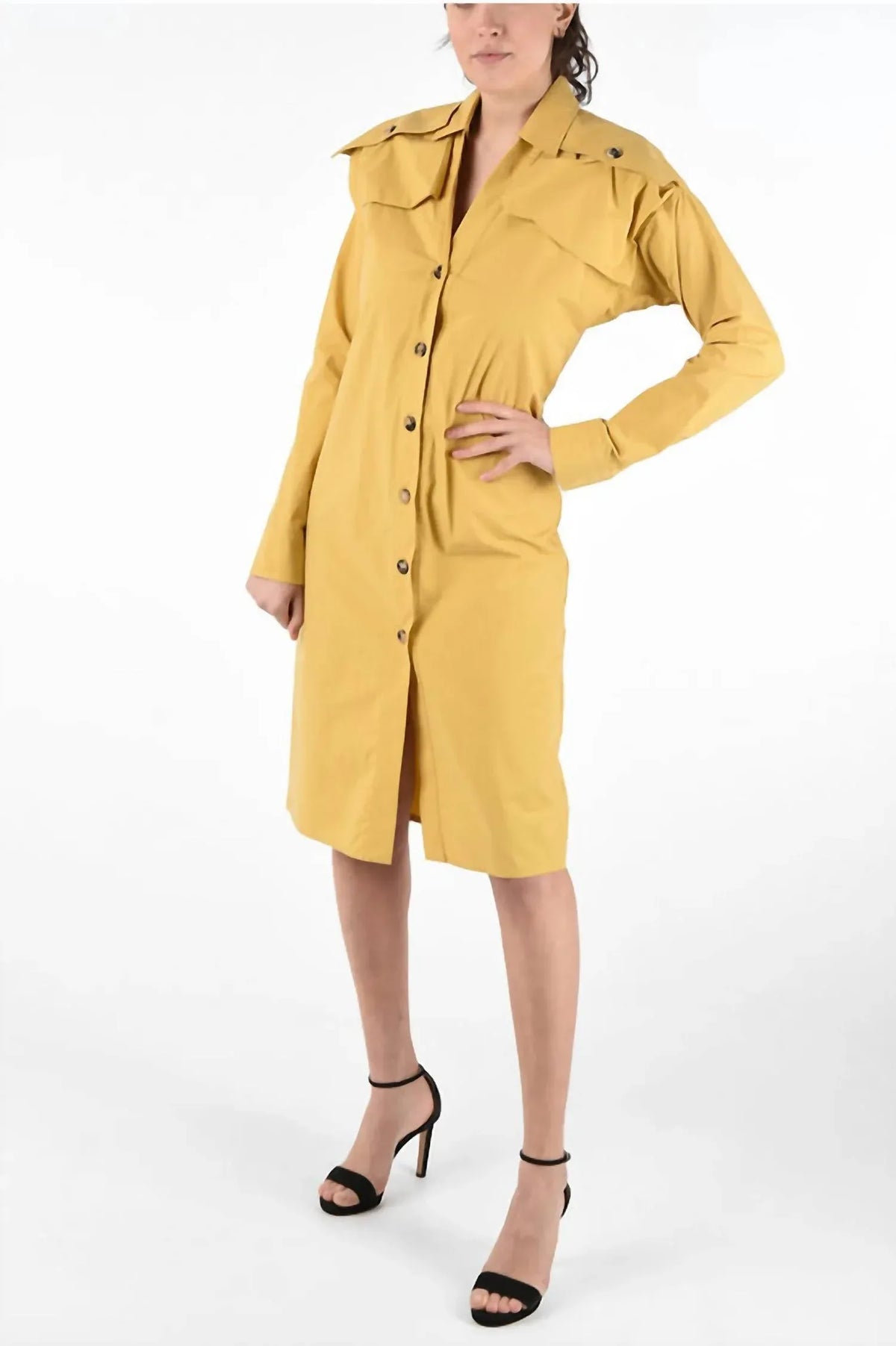 Bottega Veneta - Button-Up Shirt Dress - Rack Hunt