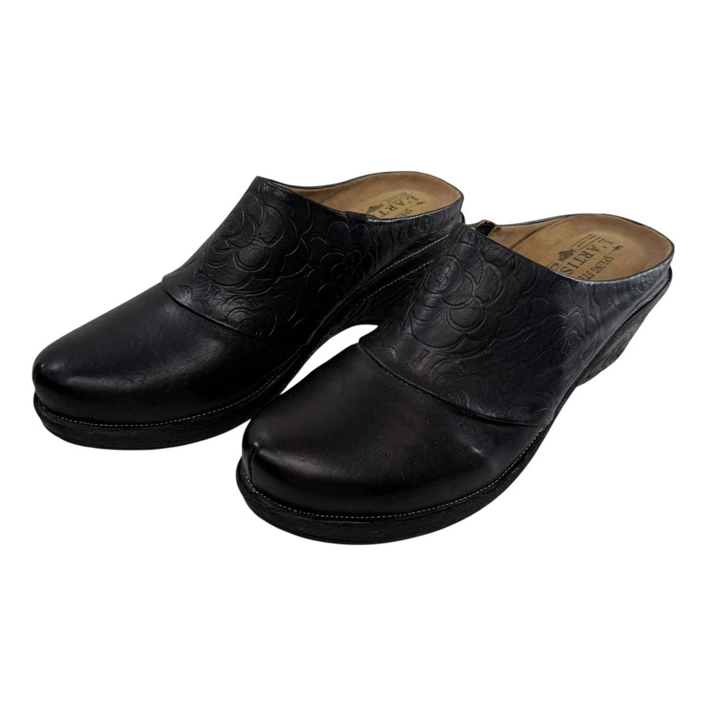 Women's Bande Leather Clogs