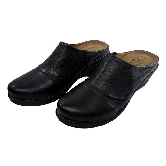 Women's Bande Leather Clogs