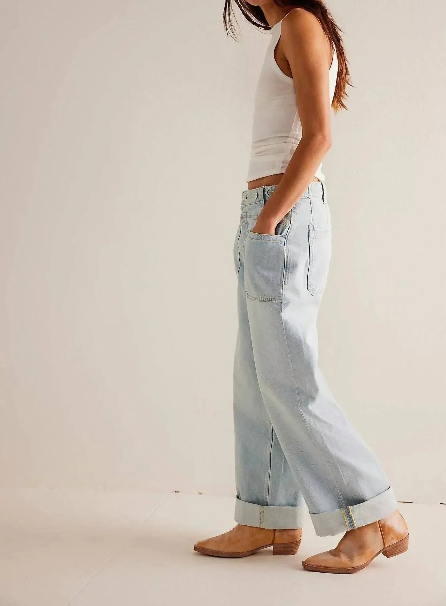 Dipped Shop - Women’s Washed Street Straight Leg Jeans - Rack Hunt