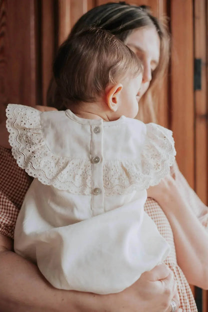 Möm(e) Portugal - Kid's Laurinda Lace Bodysuit - Rack Hunt