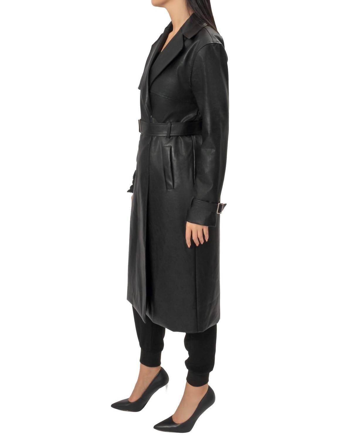 Area Stars - Riana Polyurethane Coat - Rack Hunt