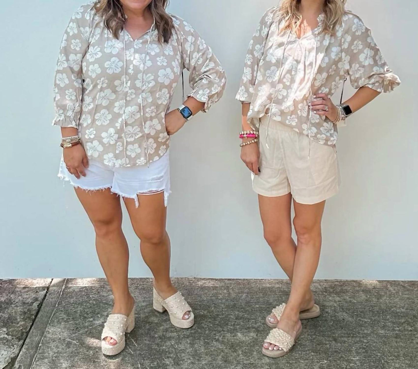 Belmont Top - Hibiscus