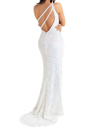 One Shoulder Prom Dress